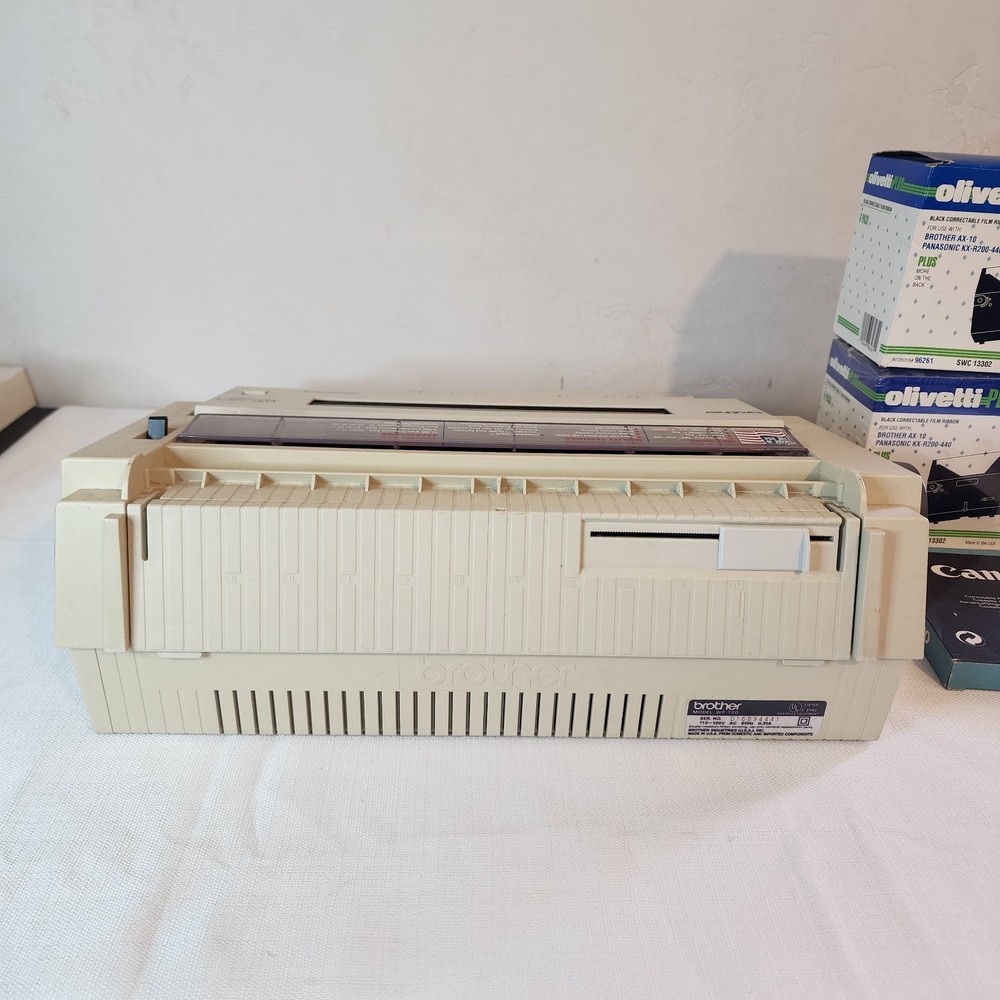 Brother WP-720 Word Processor Electric Typewriter Grammer Check Tested & Works