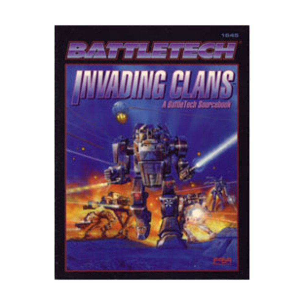 FASA Battletech Invading Clans VG+