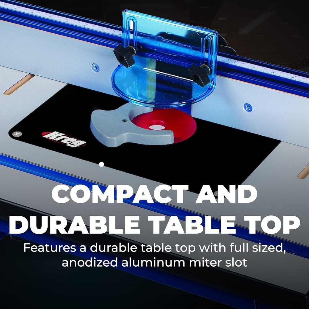 Bench Top Router Table - Full Size Portable Router Table - Workshop Router Ta...