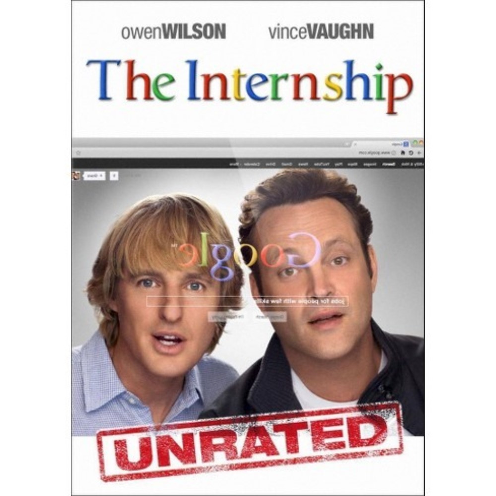 The Internship - Unrated (DVD, 2013, Widescreen) NEW