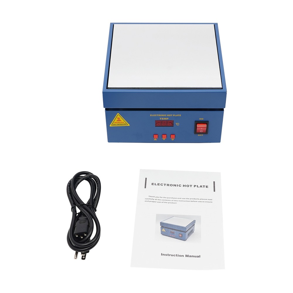 High-Performance Electric Hot Plate with Precise Temperature Control 800W