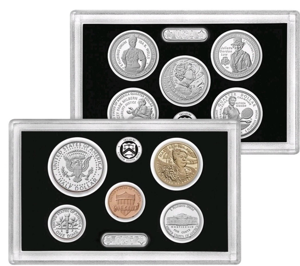 2025 US United States Mint Silver Proof 10 Coin Set 25RH S LAST PENNY + QUARTERS