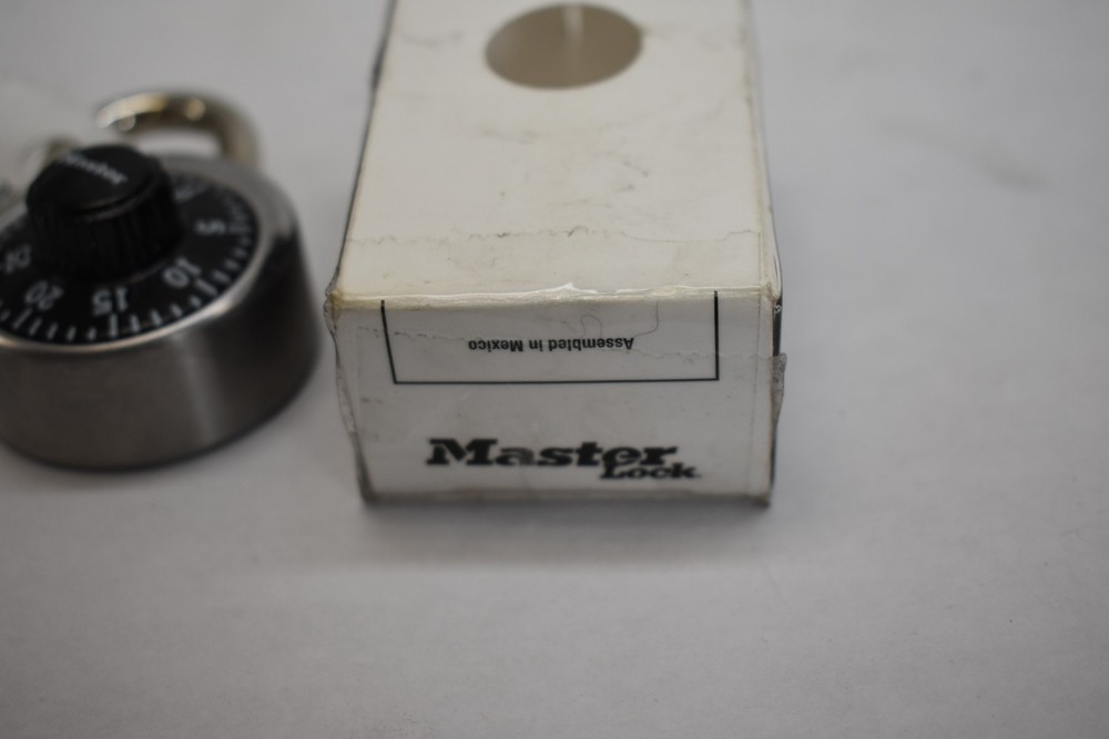 MasterLock Classic Dial Combination Lock for Locker & More Master Lock Turn Dial