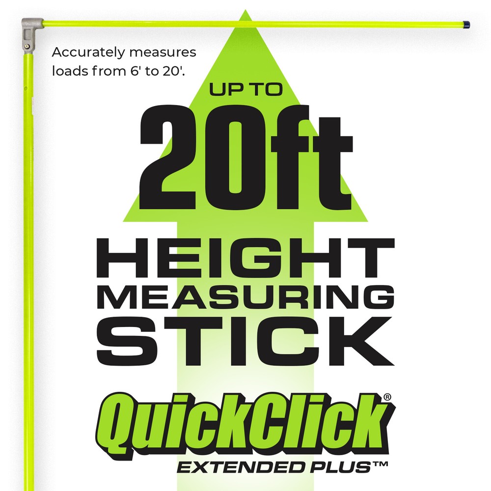 QuickClick Extended Plus Load Height Measuring Stick (Up to 20')