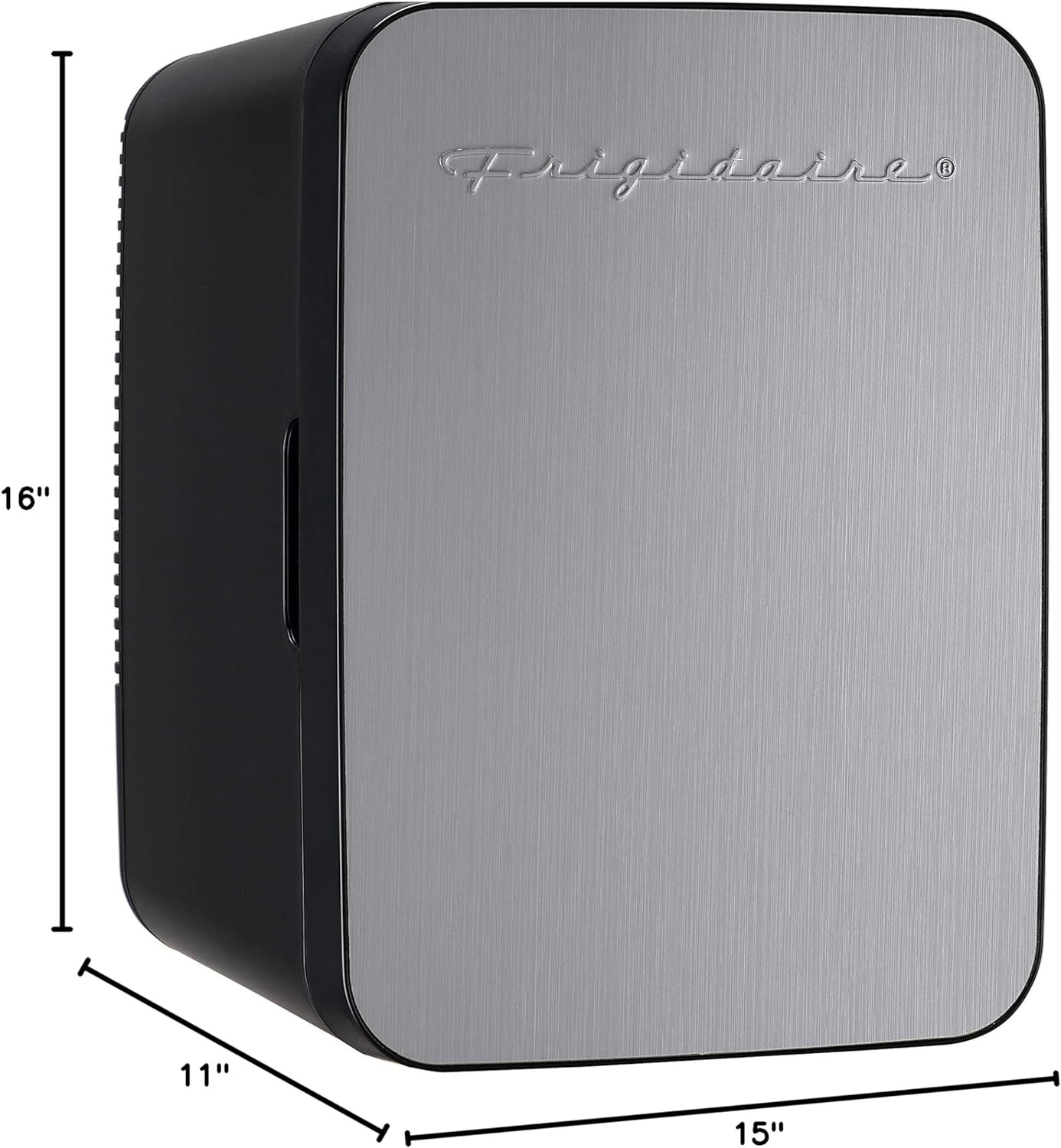Frigidaire Portable 10L, 15-can Mini Fridge Stainless Steel EFMIS183-B-SS