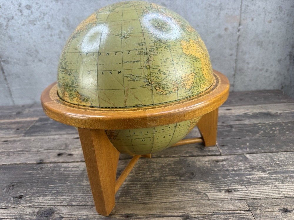 Vintage Weber Costello Globe With Base