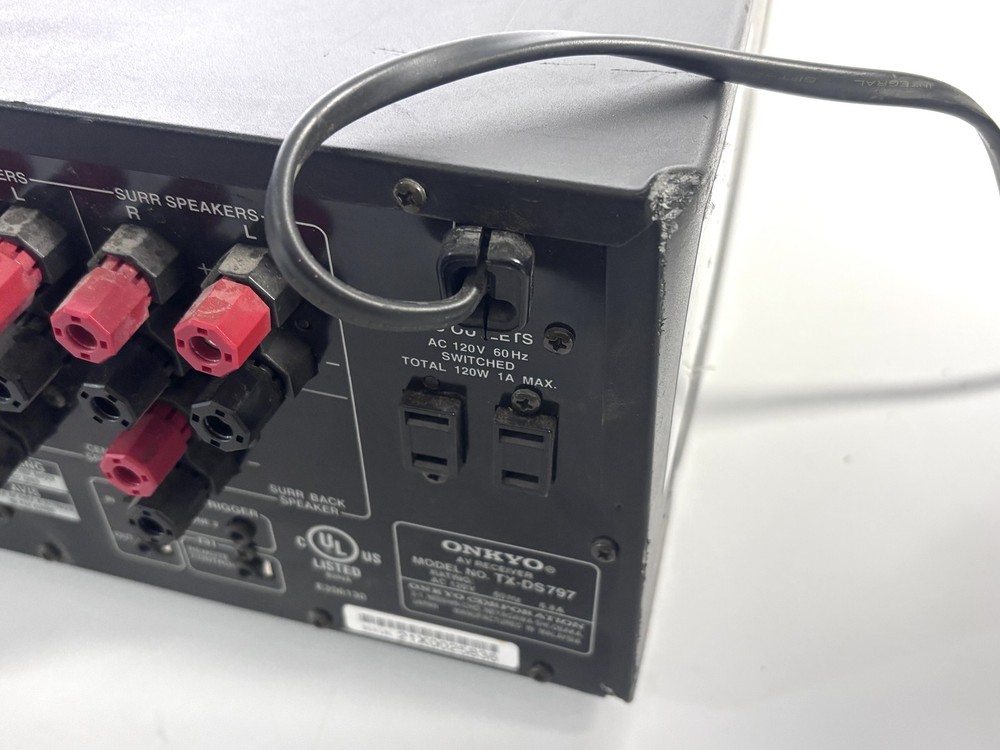 ONKYO AV Receiver TX-DS797 - No Remote