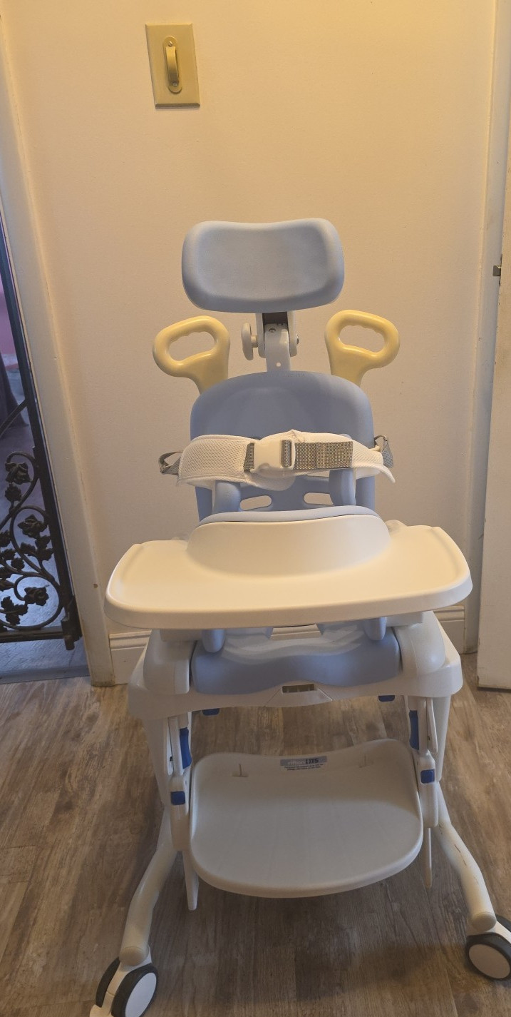 Rifton HTS Z110 Hygiene Toileting System, Small Size, 75 Lb Capacity