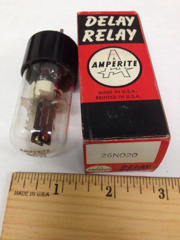 AMPERITE 26N020 TIME DELAY VACUUM RELAY