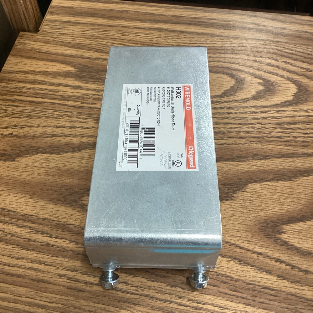 Wiremold H302 Walkerduct Underfloor Duct