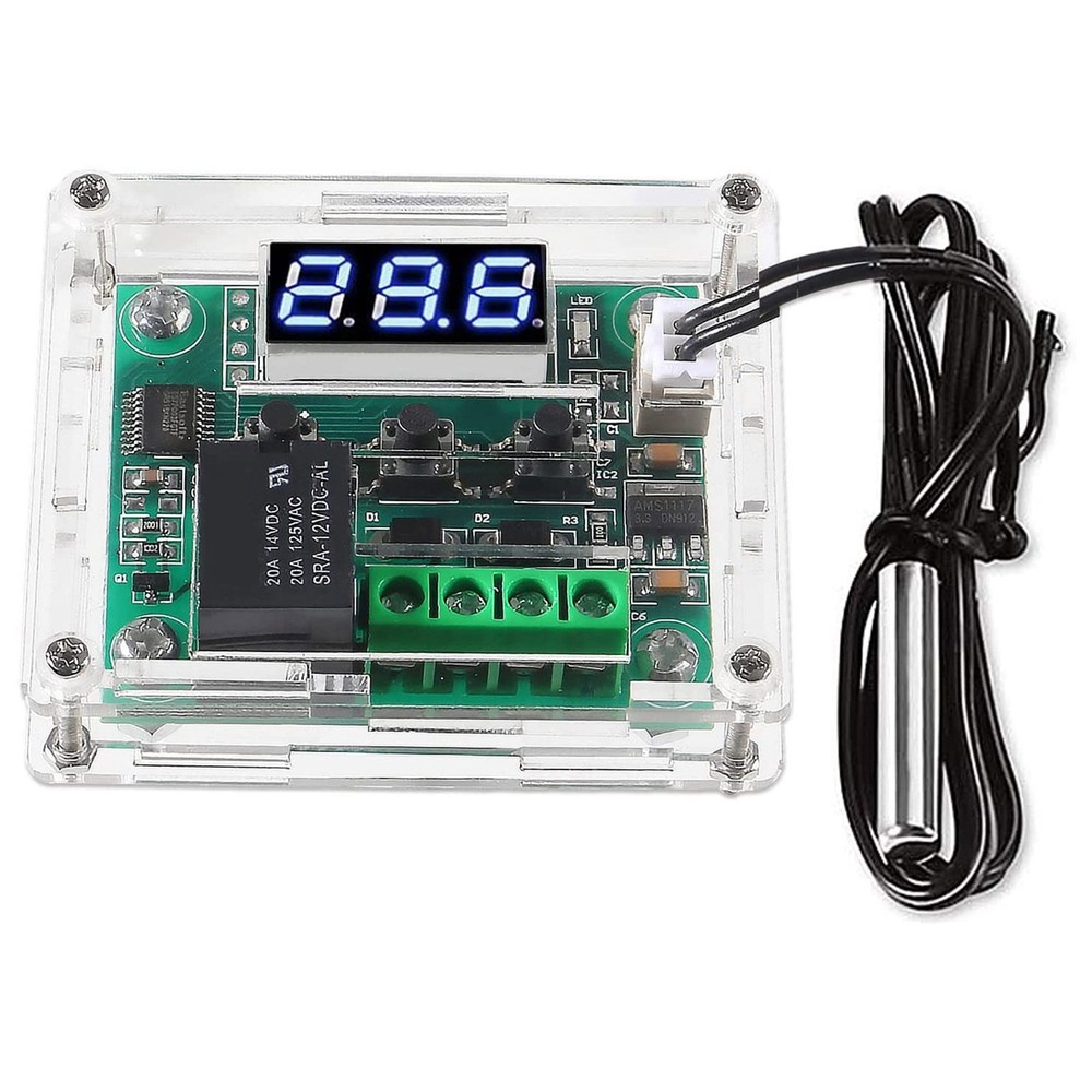 W1209 DC 12V Digital Temperature Controller Board -50-110°C Electronic Tem8708