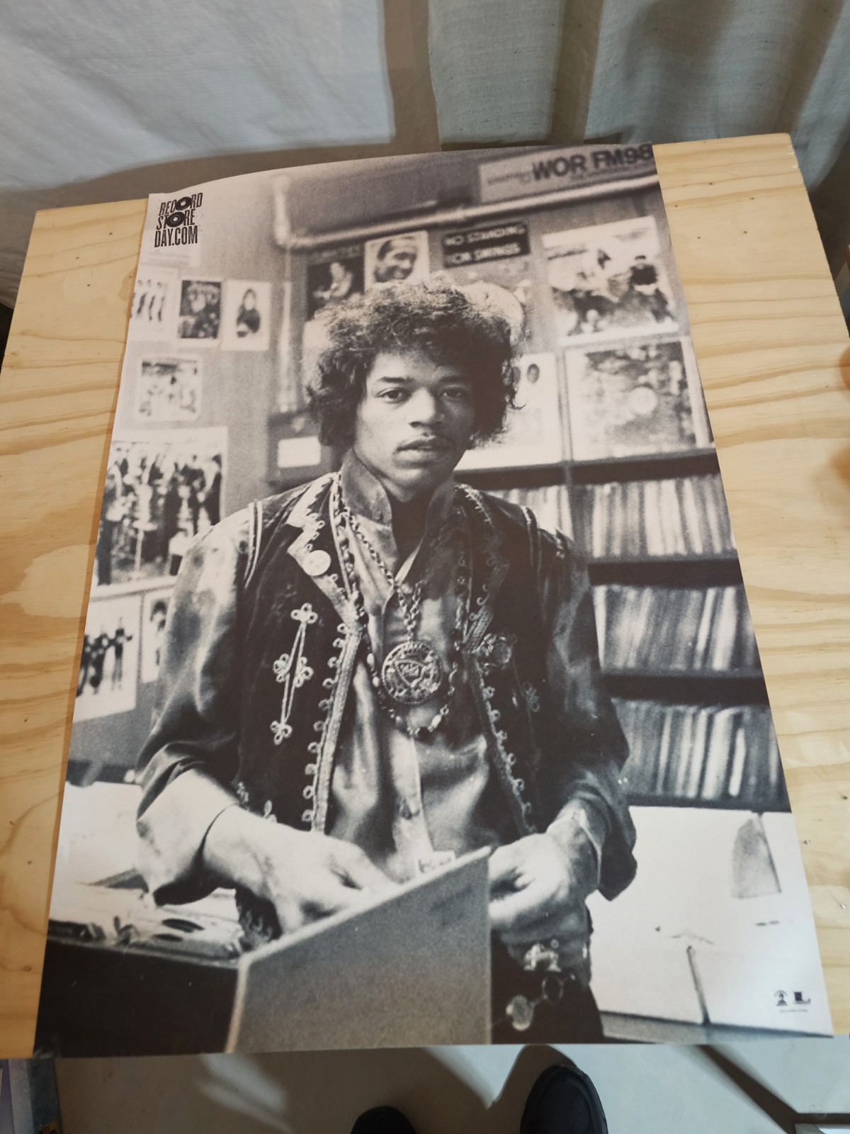 Jimi Hendrix 2013 Record Store Day Poster 24"x36"