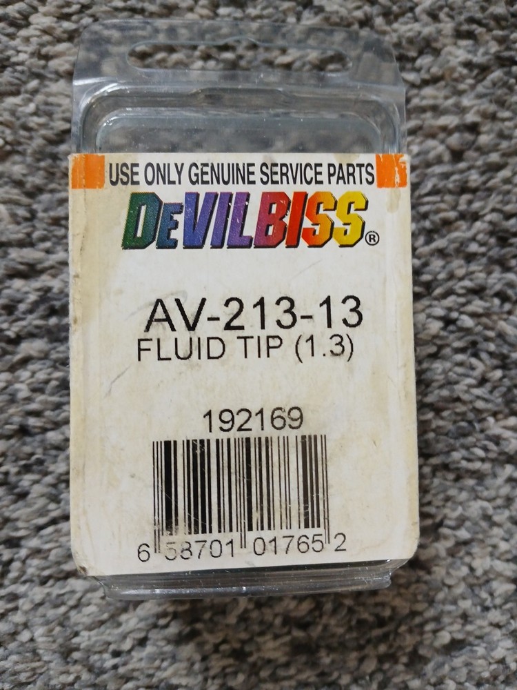 1.3 Devilbiss Paint Gun Fluid Tip FLG-332-13 New