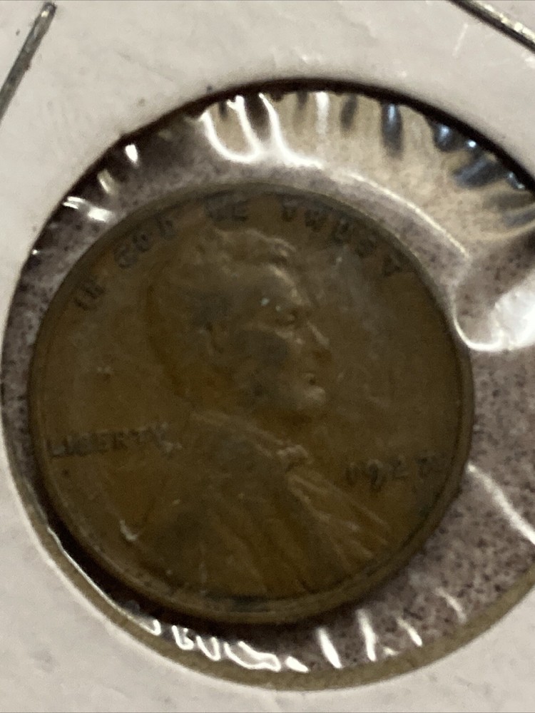 1927 Wheat Penny Error In God (go  d)