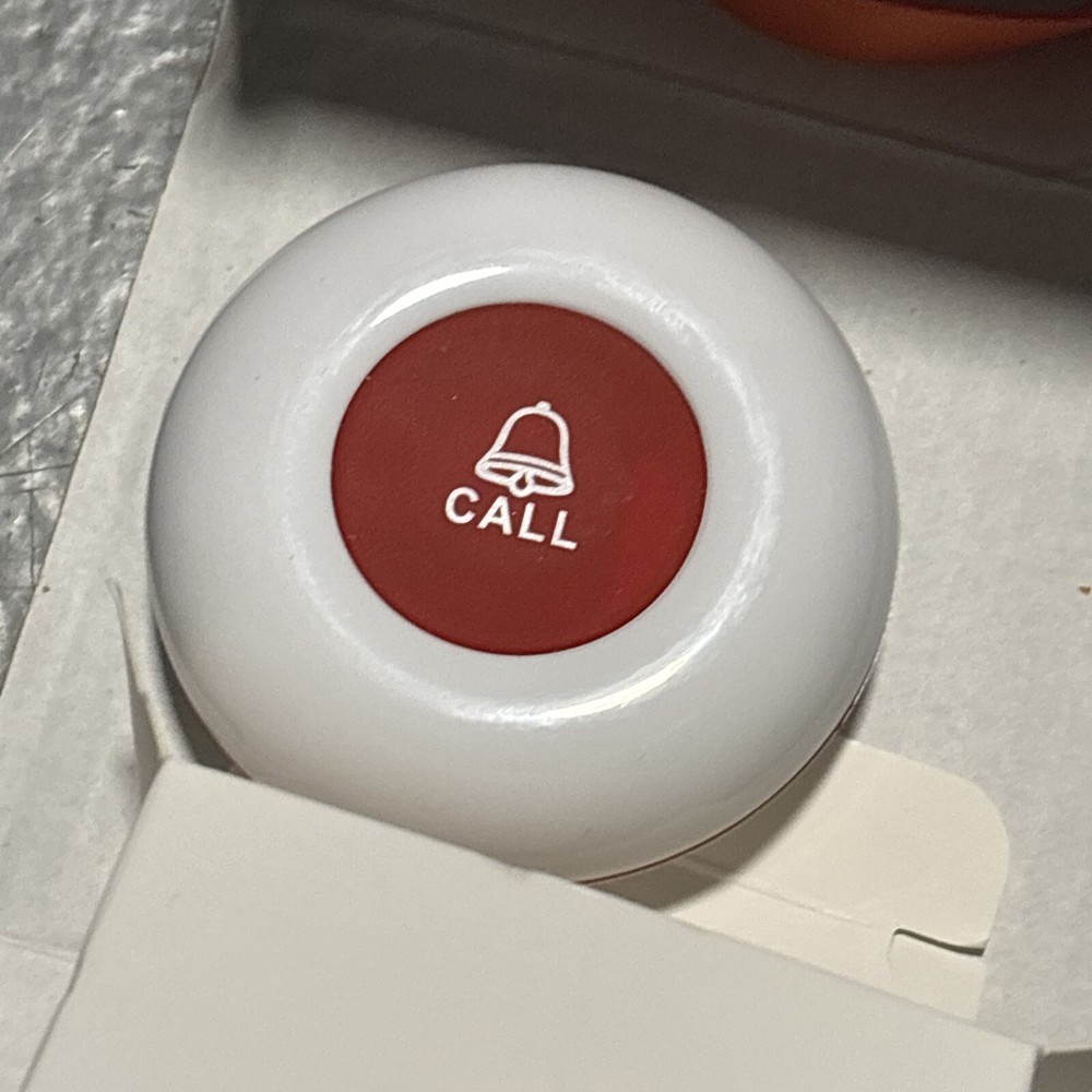 Caregiver Pager Call Button Wireless Nurse Alert System CC01 (Open Box)