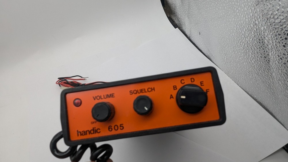 Vintage Handic 605 CB radio UNTESTED FOR DISPLAY