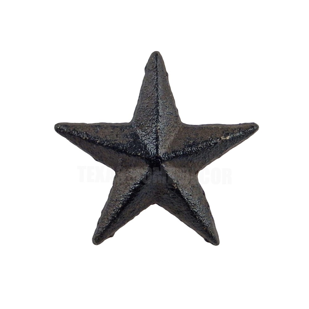 Rustic Star Drawer Pull Cabinet Door Handle Knobs Western Antique Style Set of 6