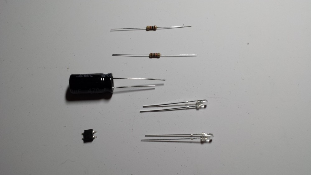 Model RR Coach LED lighting kit. Constant intensity, non-directional, DC or DCC