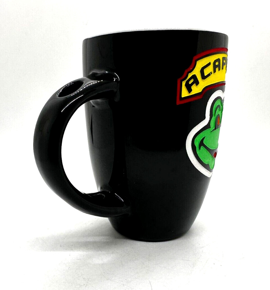 HTF Senor Frogs Acapulco Deep Etched & Painted Coffee Mug Cup
