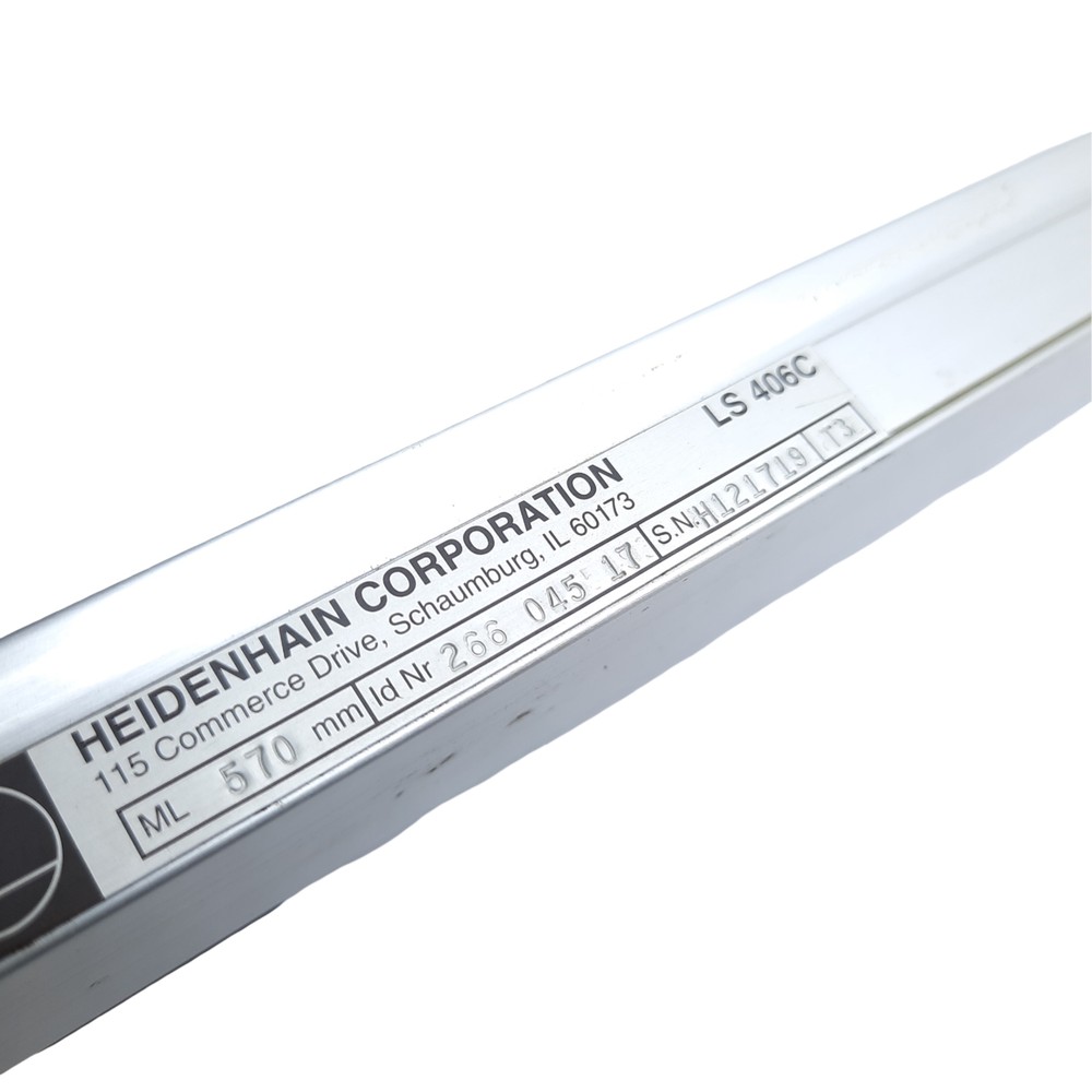 Heidenhain Linear Encoder LS 406C 266 045 17, Measuring Length 570mm Total 708mm