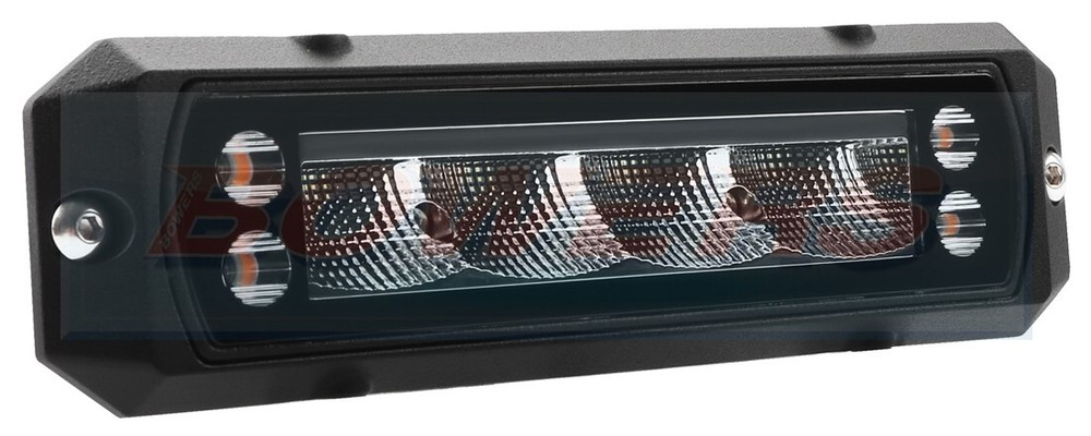 LEDSON HELIX LED WORK LIGHT / REVERSE LIGHT WITH AMBER LED WARNING STROBE LIGHTS