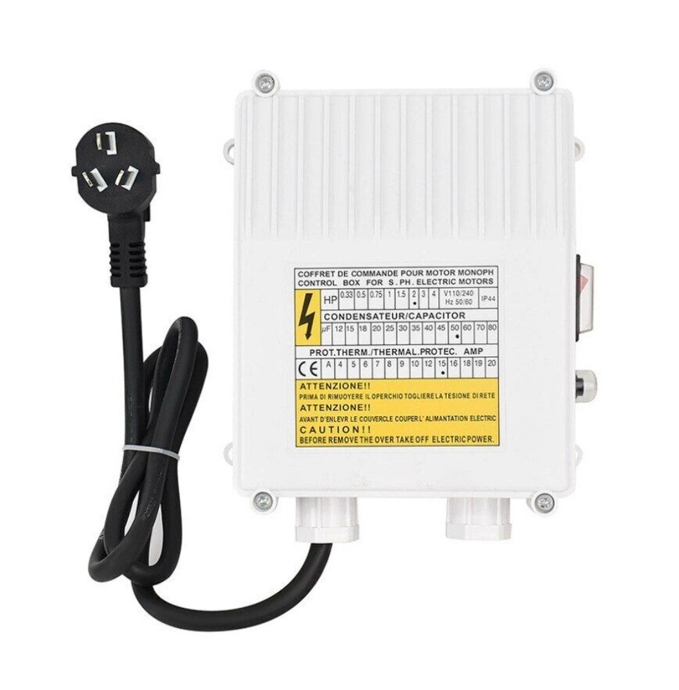 Submersible Deep Well Pump Control Box Submersible Pump External Capacitor Box