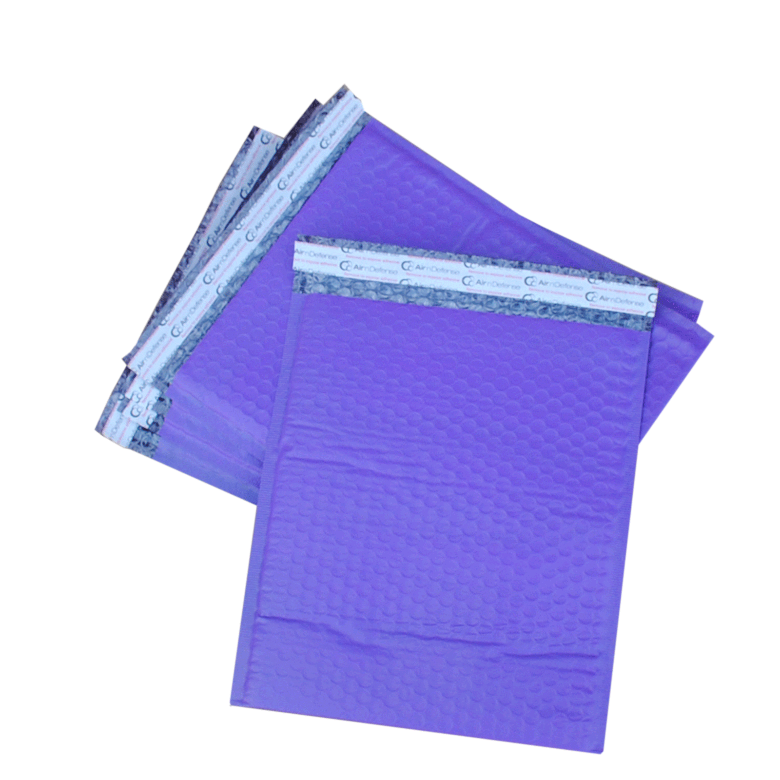 AirnDefense 1000 #0 6.5X10" Purple Poly Bubble Mailers Shipping Padded Envelope