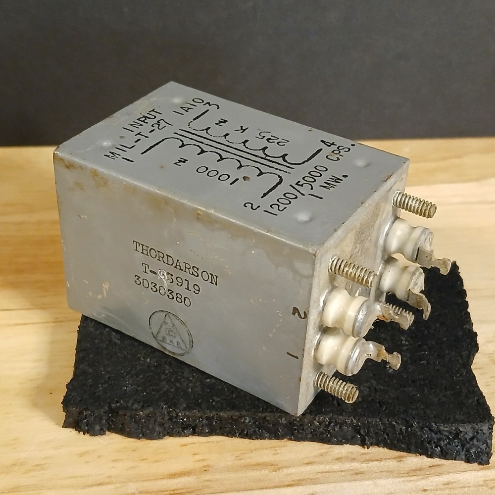 1950's Thordarson T53919 Audio Input Transformer 3030380