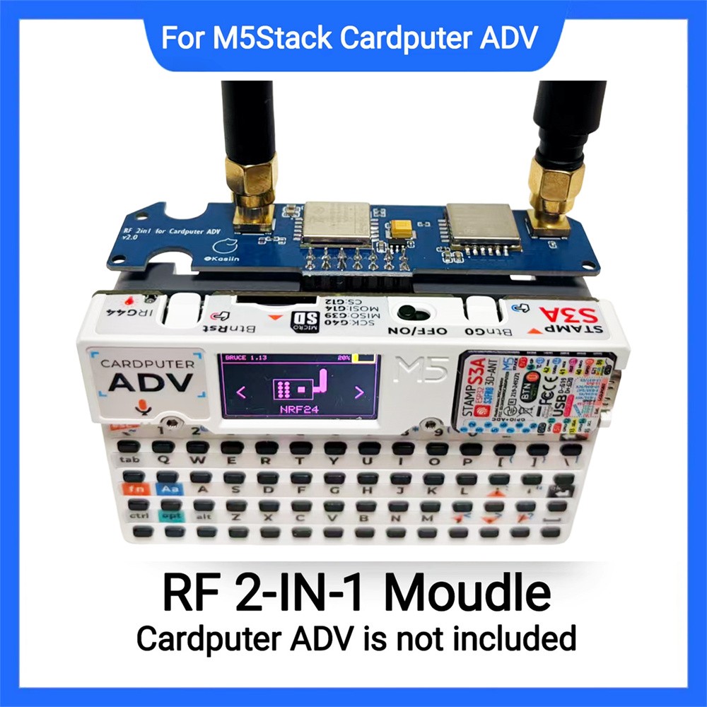 M5Stack Cardputer ADV cc1101 nrf24 RF Dual-in-One Module For Bruce Firmware