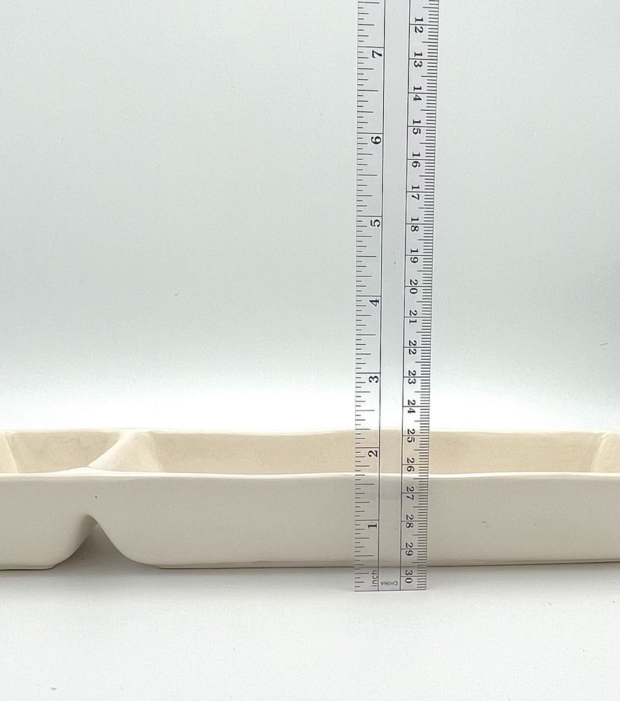 Rae Dunn Ceramic Trinket Tray “LOVE” Rectangular 12” Long