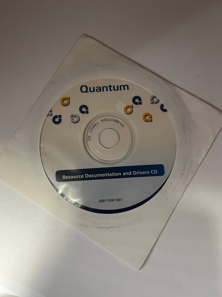 Sealed Quantum Resource Documentation and Drivers CD