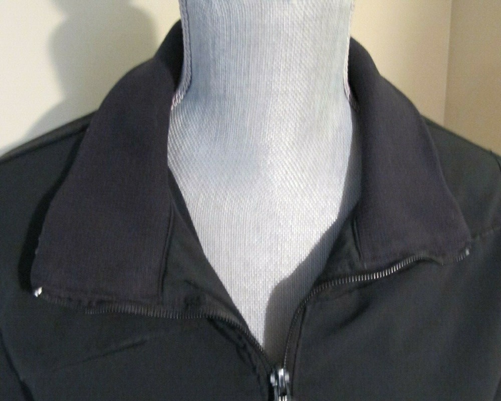 Women's Medium Columbia Full Zip Black Spring/Fall Jacket /Coat