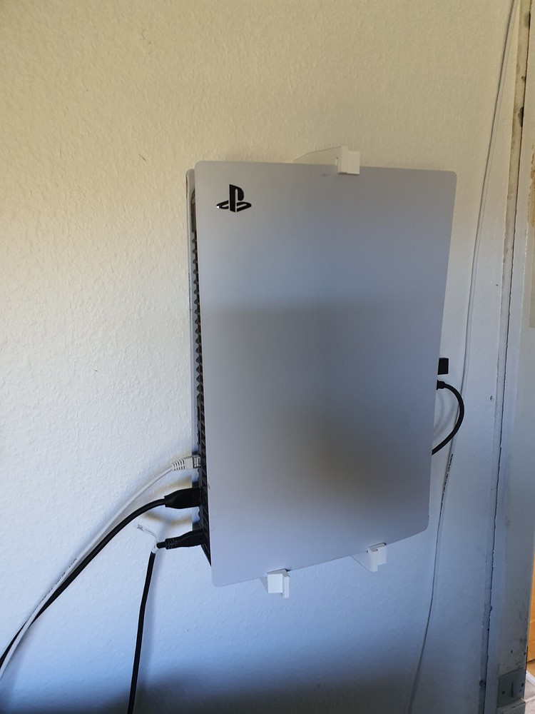 Sony PlayStation 5 Console Wall Mount PS5 System Mountable Stand Display Case