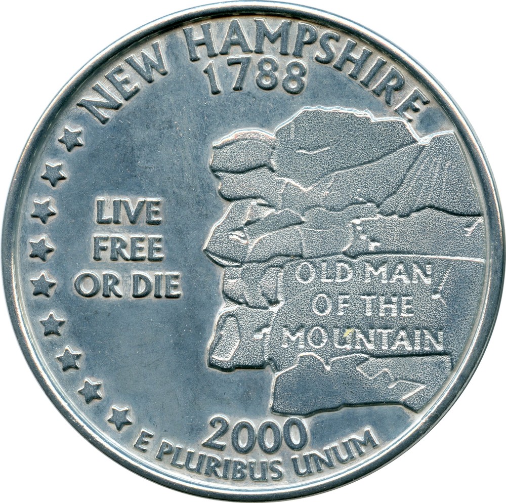 Giant 2000 New Hampshire Quarter