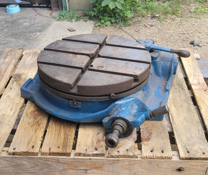 16'' Diameter T-Slot Rotary Table