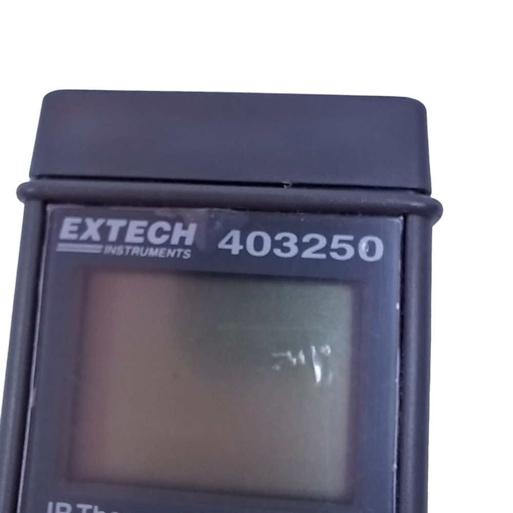 Extech Thermo Probe Meter Infrared #403250 Tested Working Temperature Meter