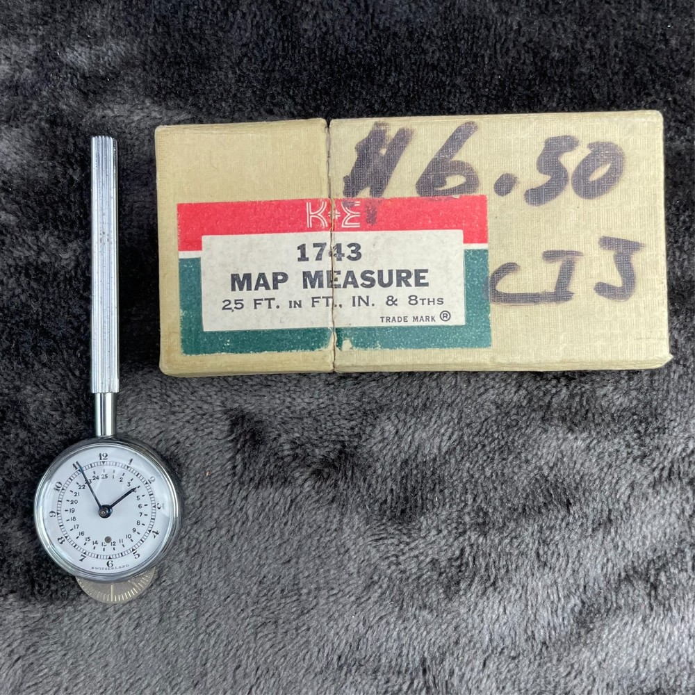 Keuffel Esser Map Measure 1743