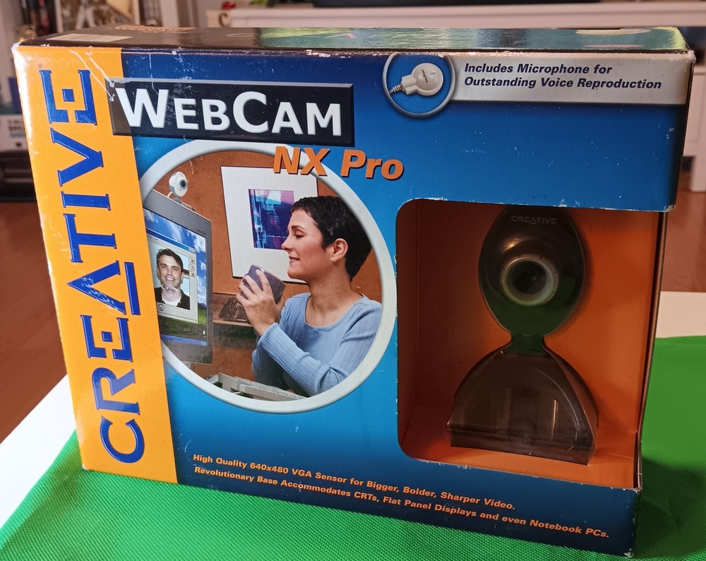 Creative New Webcam NX PRO Web Cam *New Unused*