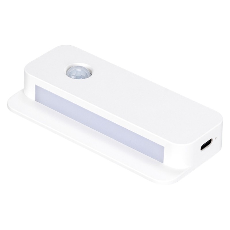 Motion Activated Nightlight Rechargeable Installation Plastic Housing