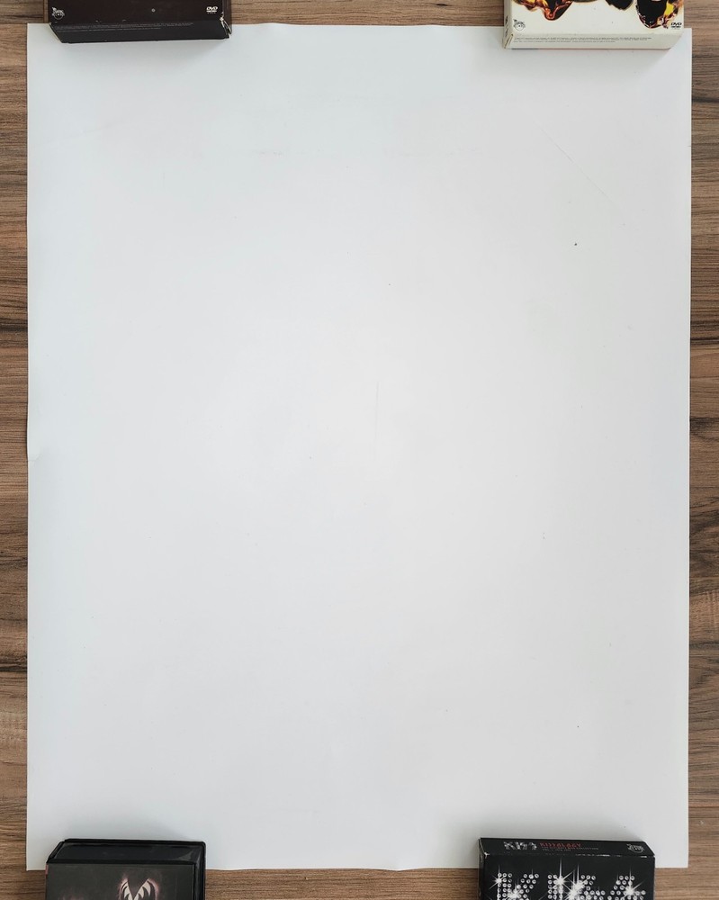 KISS SUPER RARE Fragrances Perfume Cologne Promo Poster Gene Paul 22x28 COOL