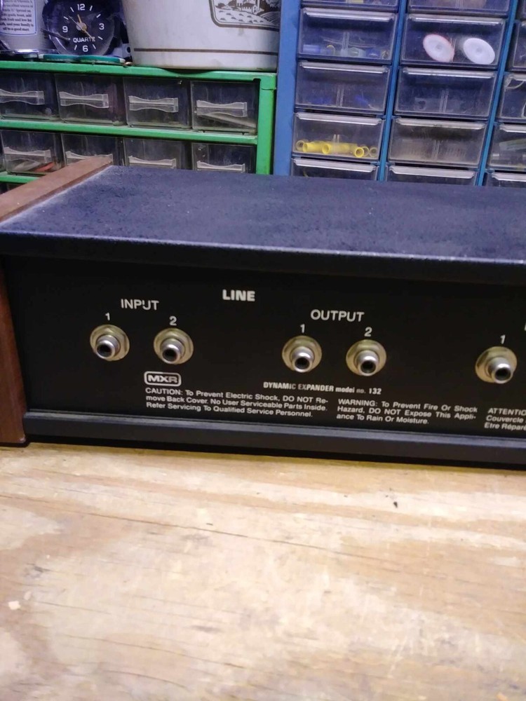 MXR 132, Stereo Dynamic Expander, Early Black Version, Vintage Unit MAKE OFFER