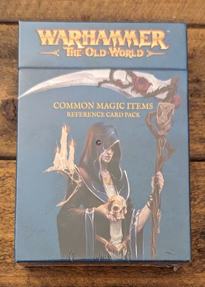 Warhammer The Old World Common Magic Items Reference Card Pack