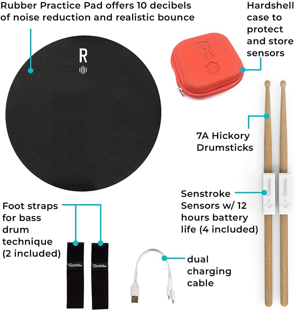 Senstroke Ultimate Box Bluetooth Connected Drum Kit