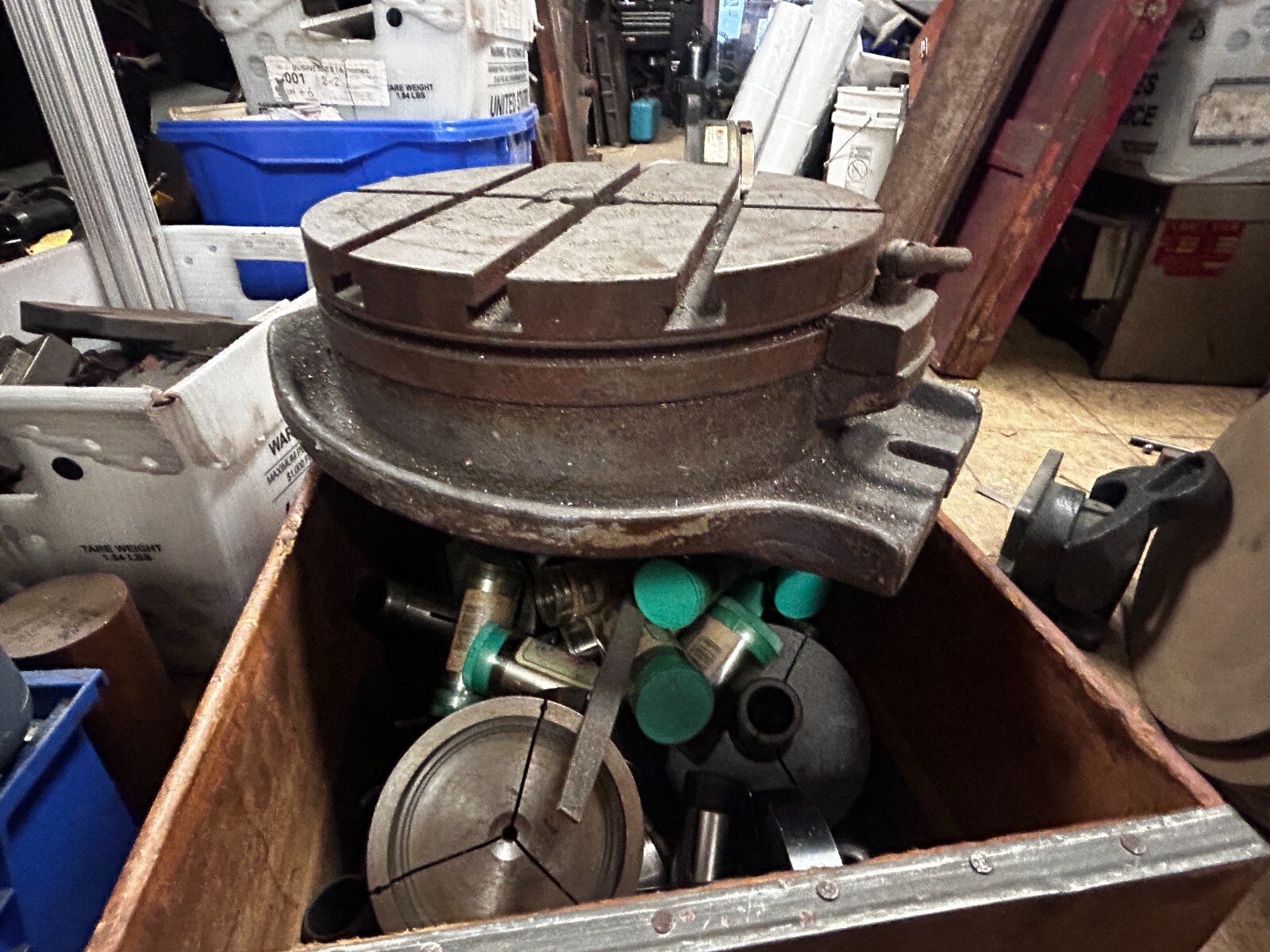 MACHINIST TOOL LATHE Japan 12" Rotary Table Fixture Made in Japan