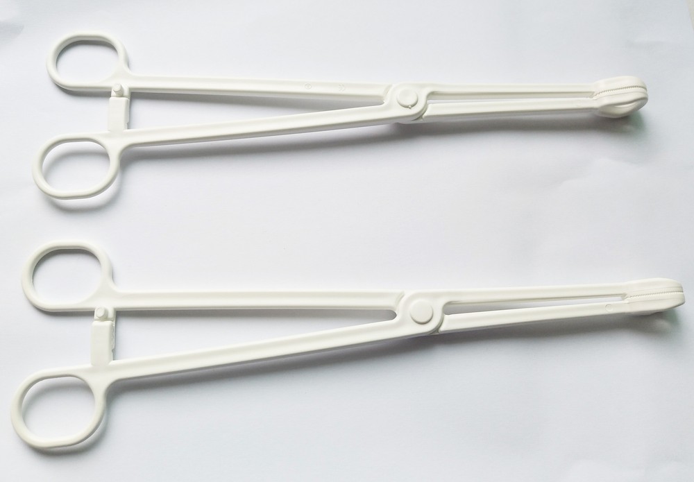 Hemostatic Forceps Dental Surgical Tools Scissors Curved Tip 9.45"