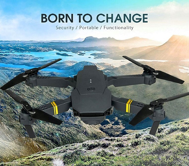 E58 Pocket Drone Upgrade Version 2 Wide Angle 720P Camera HD Shooting