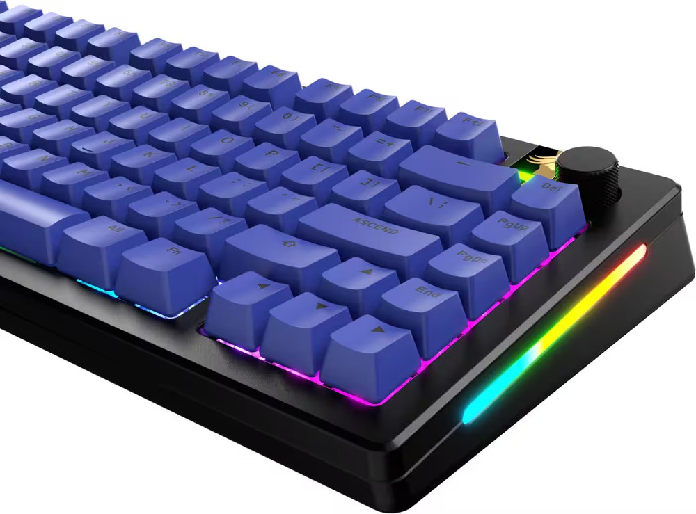 Glorious - GPBT Basics Universal Keycap Set Compatible with Most 100% 85% 80%...