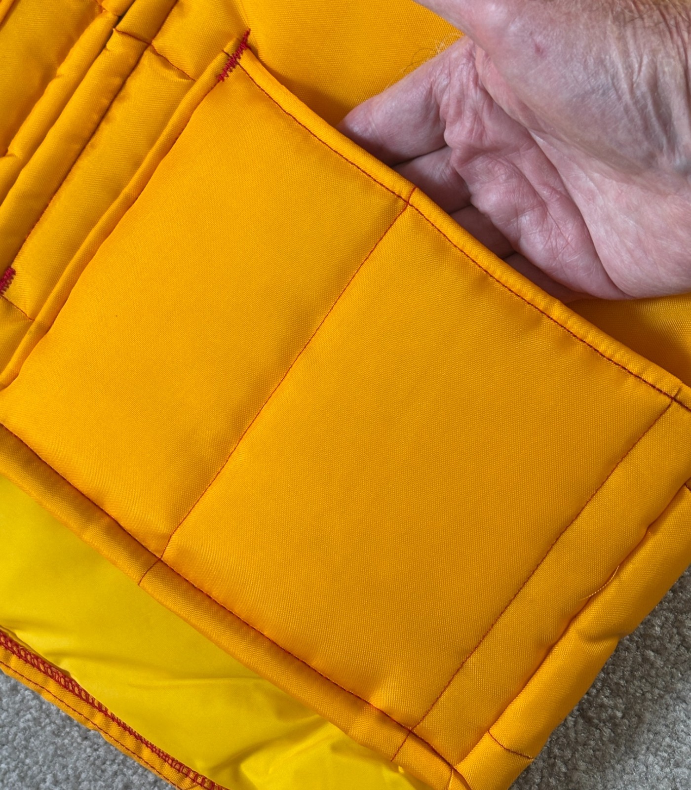 High Visibility Quilted Insulated Vest (Bosch); Size M-S; Free Shipping