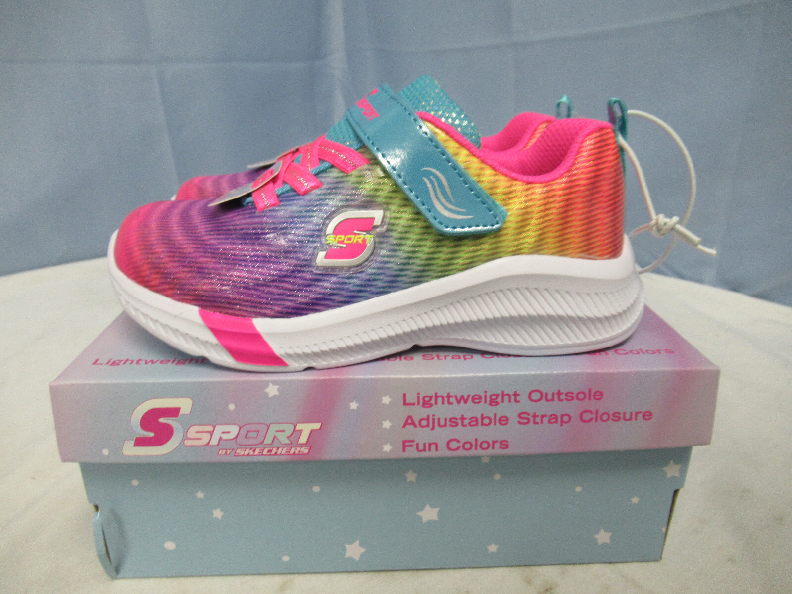 S Sport by Sketchers Girls Vivy Rainbow Multicolored Size 12 196989445076