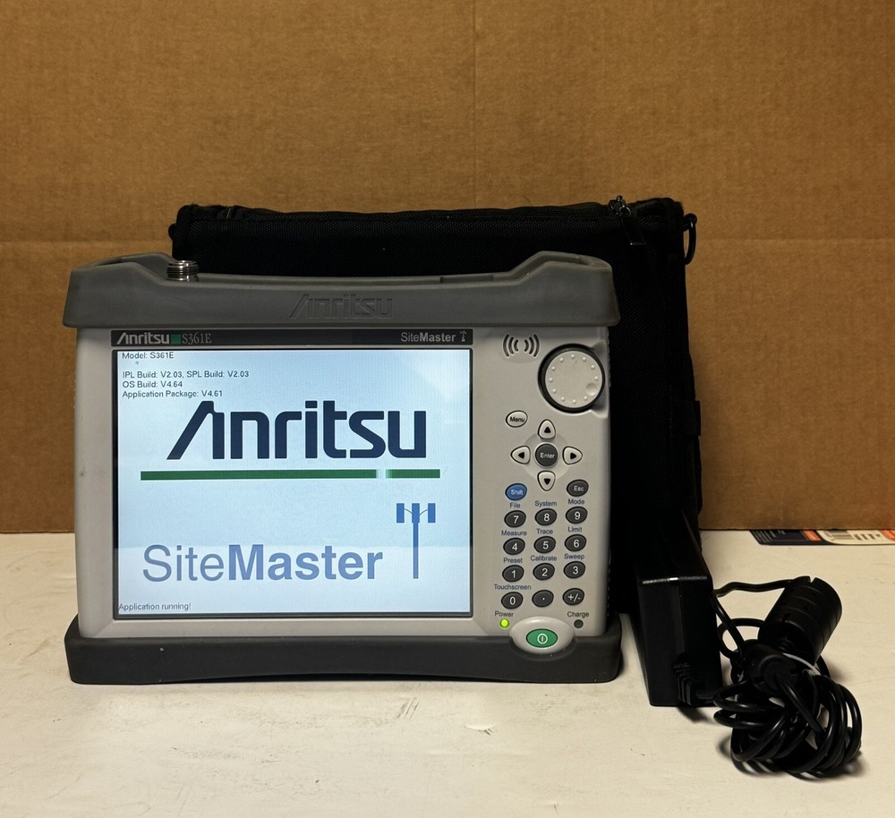 Anritsu SiteMaster S361E Cable & Antenna Analyzer (No Options) Version V2.03